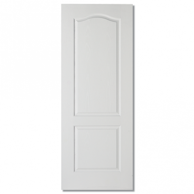 LPD Doors Classical White Composite 2 Panel Textured Internal Fire Door