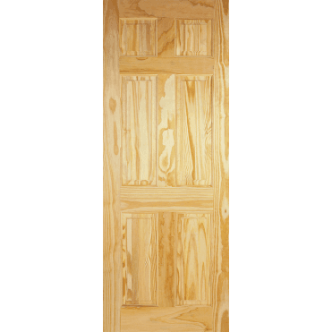Clear Pine 6P Door