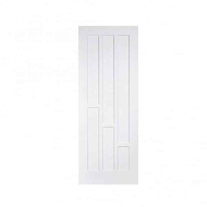 LPD Doors Coventry White Prime Plus 3 Panel Internal Door