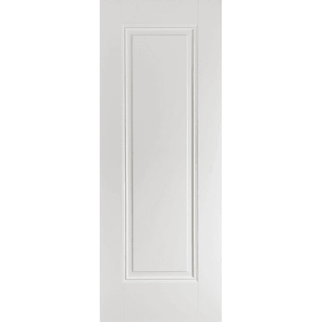 LPD Doors Eindhoven White Primed 1 Panel Door