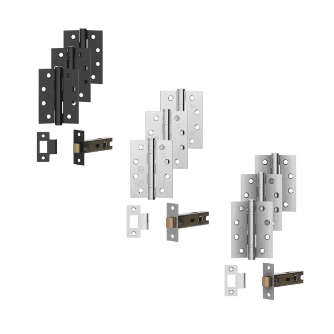 LPD Doors Hinges and Latches (Pack)