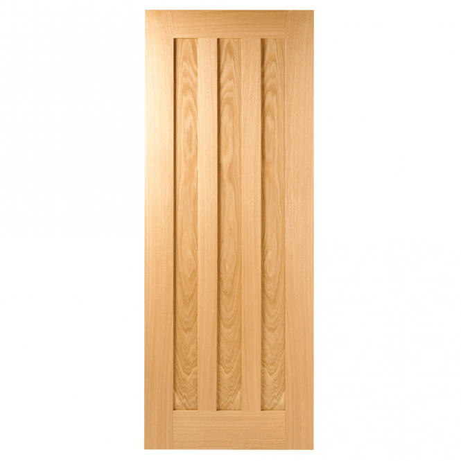 LPD Doors Idaho Oak 3 Panel Pre-Finished Internal Fire Door
