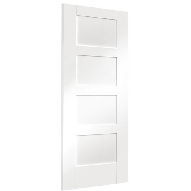 LPD Doors Internal White Primed Shaker Fire Door