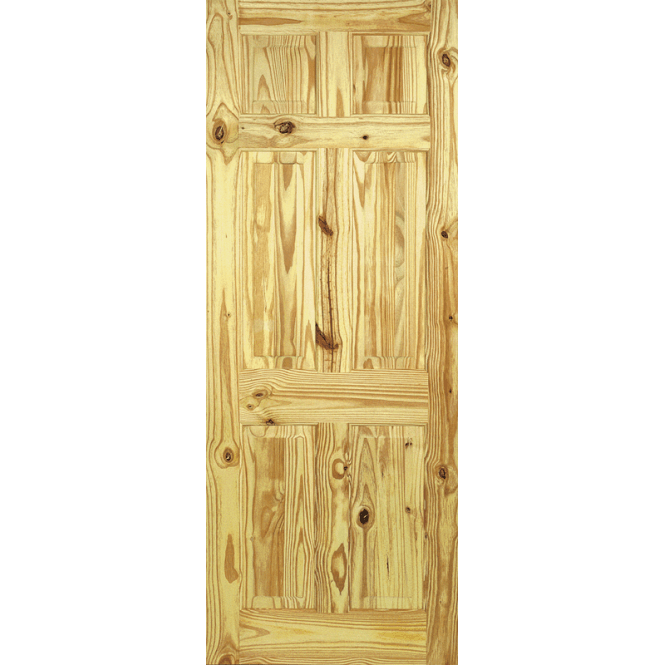 LPD Doors Knotty Pine 6P Door