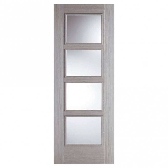LPD Doors LIGHT GREY VANCOUVER 4L Pre-Finished INTERNAL DOOR