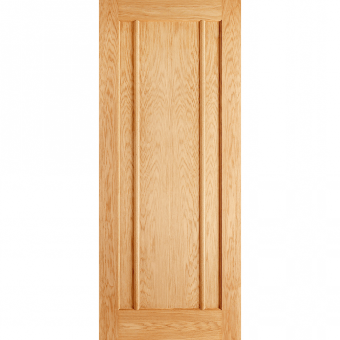 LPD Doors Lincoln Oak 3 Panel Unfinished Internal Door