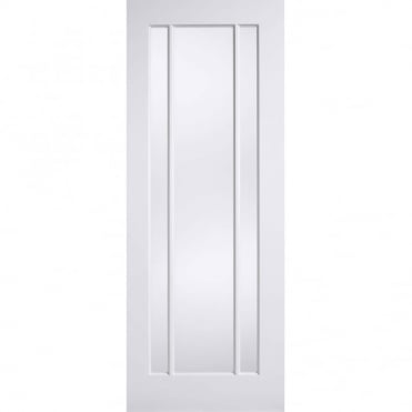 Lincoln White Primed 3 Glass Panel Internal Door