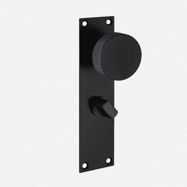 LPD IRONMONGERY ZERMATT MATT BLACK HANDLE PRIVACY PACK
