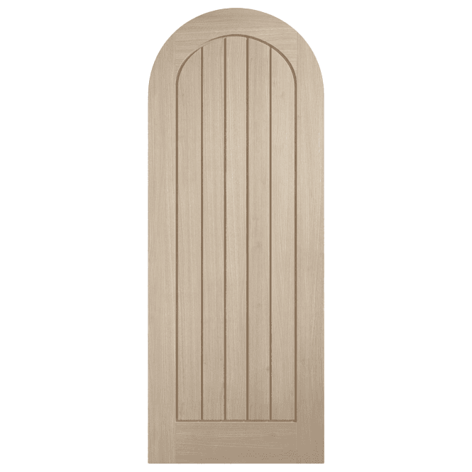 LPD Doors Mexicano Curved Top Blonde Oak Pre-Finished Door