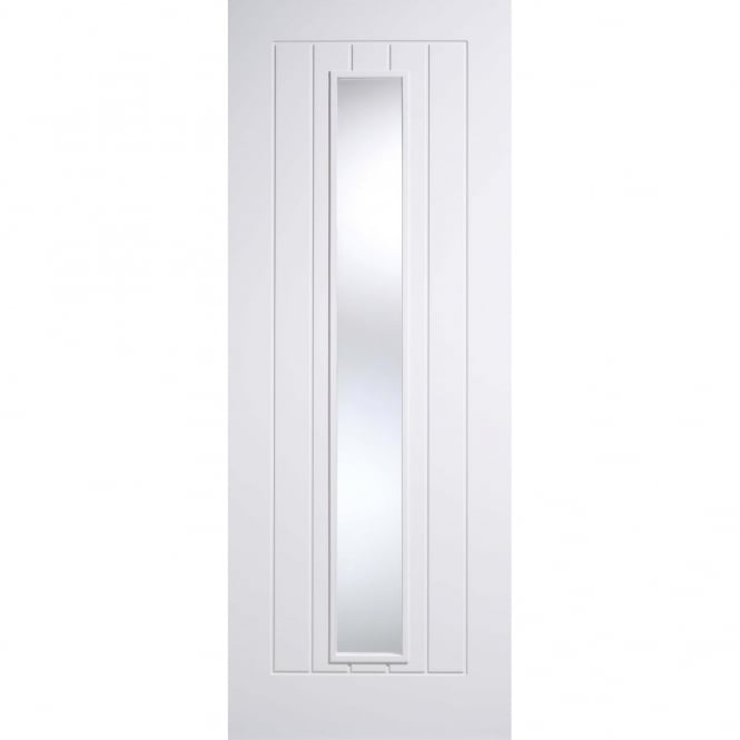 LPD Doors Mexicano White Primed Glazed Internal Door