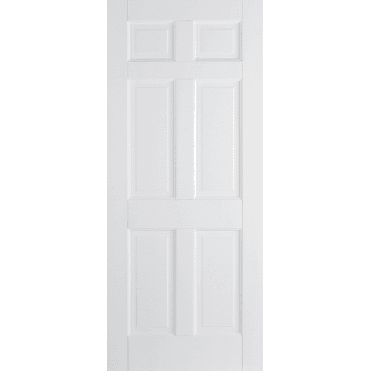 Regency White Primed 6 Panel Door