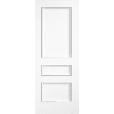 Toledo White Primed 3 Panel Door