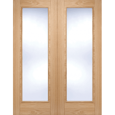 Vancouver Pair Pre-finished Oak Internal Doors