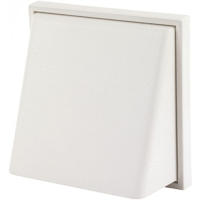 Manrose 100mm (4") White Multi Fit Cowled Outlet - Dual Fitting - 41031