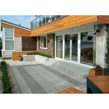 Marshalls Argent coarse & Smooth Paving - Single Size Packs