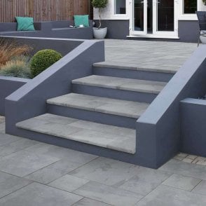 Casarta Slate Garden Bullnosed Steps - 560x350x50mm Centre Stone (Pack of 30)