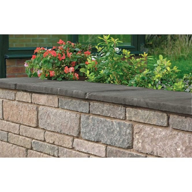 Marshalls Drivesett Tegula Coping 600x300x45mm Traditional QTY20