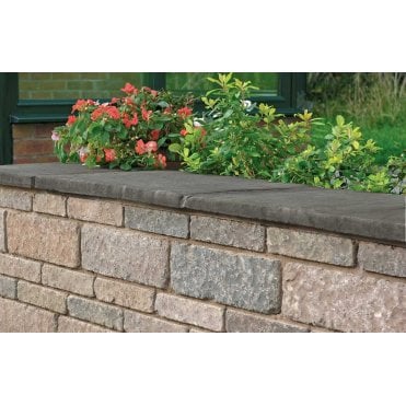Drivesett Tegula Coping 600x300x45mm Traditional QTY20