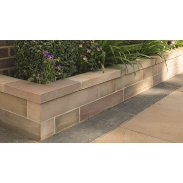 Fairstone Sawn Coping Stones - 500x136x50 Straight Coping