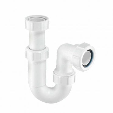 1¼" ASA10 Adjustable Inlet Tubular Swivel 'P' Trap