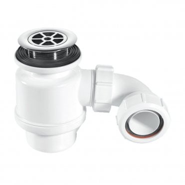 STW4-R 70mm CP Plastic Shower Trap