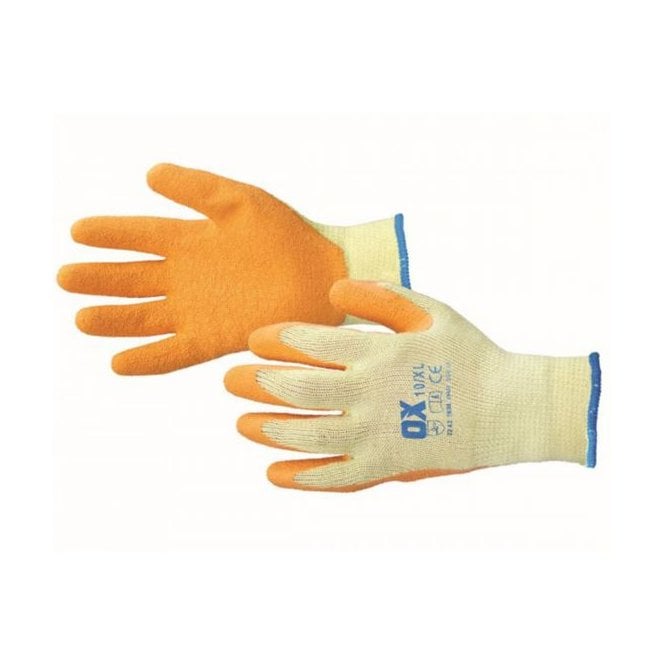 OX Tools Latex Grip Gloves