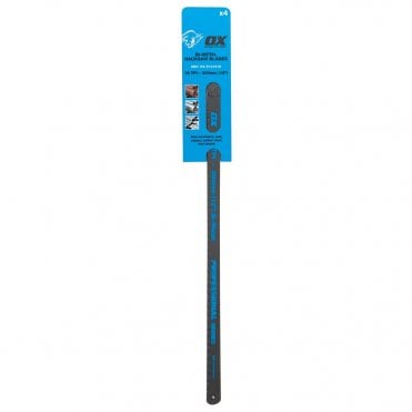 OX PRO 12" HACKSAW BLADES PACK 4