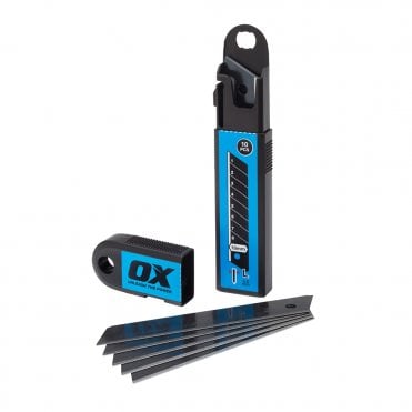 OX PRO SNAP OFF KNIFE BLADES 18MM - PACK 10