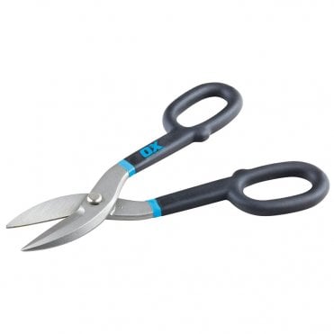 OX PRO STRAIGHT TIN SNIPS - 10" / 250MM
