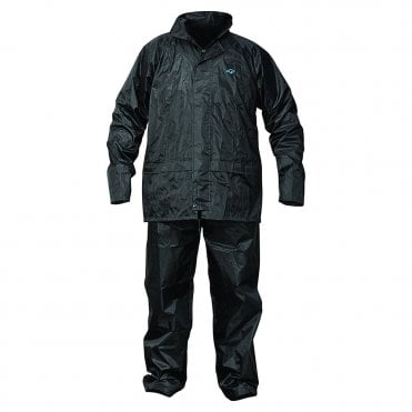 OX WATERPROOF RAINSUIT - BLACK
