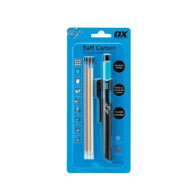 OX Tools Tuff Carbon - Marking Pencil Value Pack