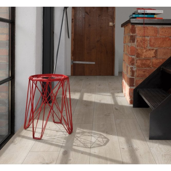 Parador Oak Natural Grey Modern Basic 400 Wide plank Matt-finish Laminate (2.493m2 Pack)