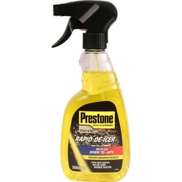 prestone de icer for car