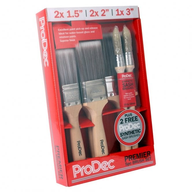 ProDec 5Pc Premier Brush Set