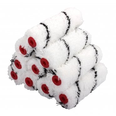 Microfibre 4" Short Pile Roller (10 Pack)