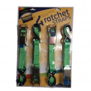 ProSolve Warrior 5m Ratchet Strap 750kg (Pack of 4)