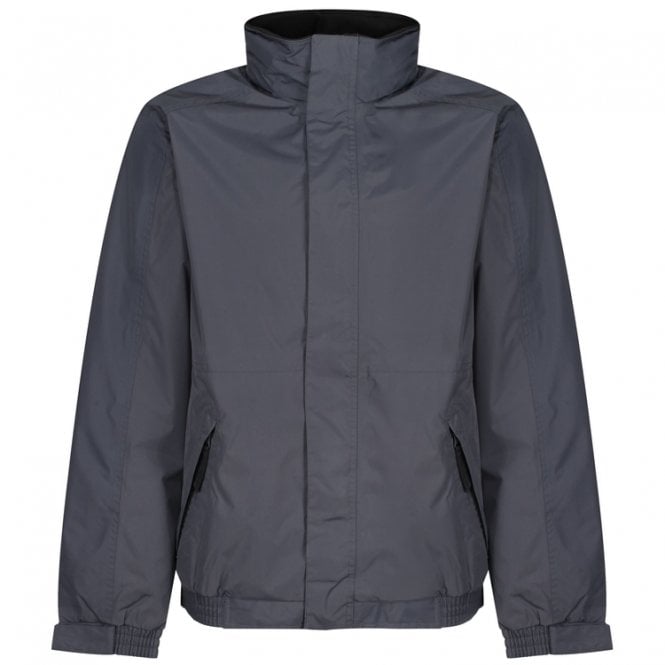 Regatta Dover Fleece Lined Waterproof Insulated Bomber Jacket - Seal Grey