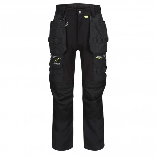 Regatta Infiltrate Softshell Stretch Holster Trousers - Black, Short