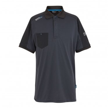 Offensive Wicking Polo - Stone Grey