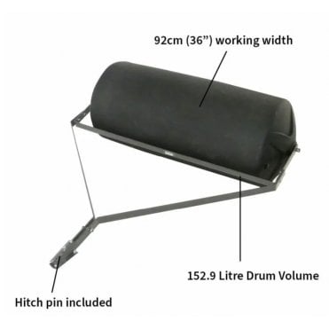 The Handy 92cm (36") Push Garden Roller Poly Body