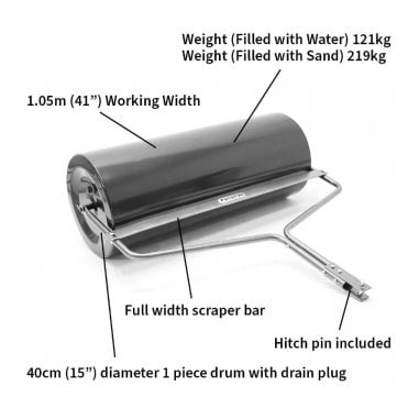 The Handy 98cm (38") Towed Garden Roller