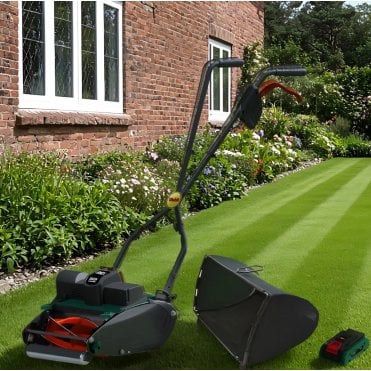Webb 20V 30cm (12") Cordless Cylinder Mower With 4ah Battery & Charger (NEW)