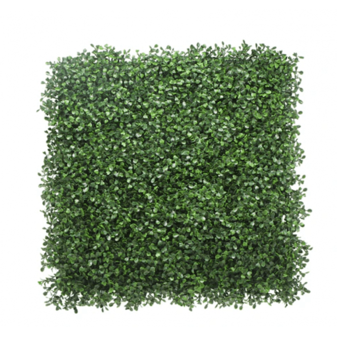 Tuda Boxwood Hedge - Artificial Living Wall - 50x50cm