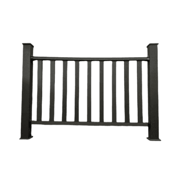 composite decking balustrade kit black