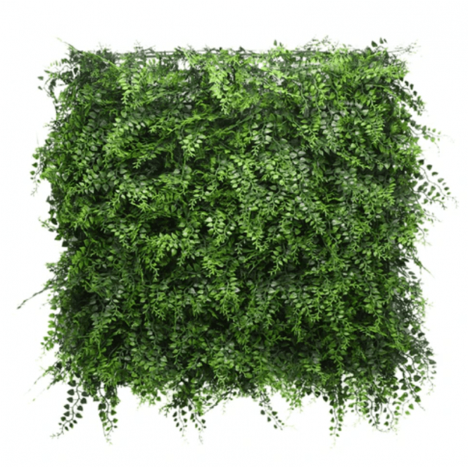 Tuda Fern Hedge - Artificial Living Wall - 50x50cm