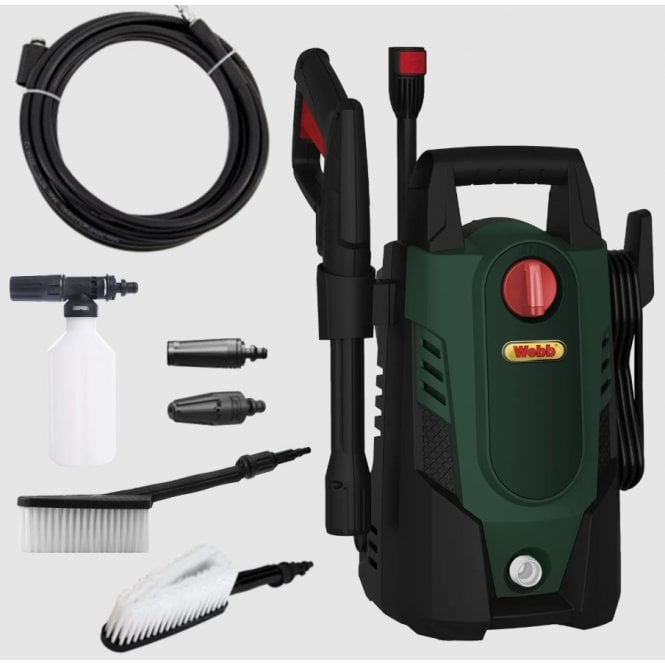 Webb  1400w 105 Bar Pressure Washer Kit