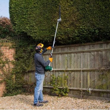 Webb 26cc 42cm (16.5") Petrol Split Shaft Long Reach Hedge Trimmer