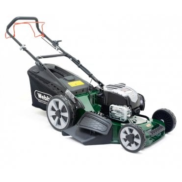 Webb 53cm (21") Alloy Deck Disc Bladed Self Propelled Petrol Rotary Lawnmower (Briggs & Stratton Engine)