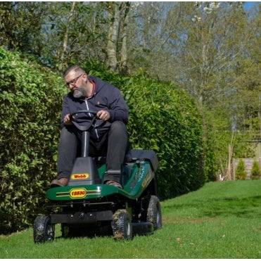 Webb 76cm (30") Ride-On Lawnmower with Collector & Hydrostatic Drive