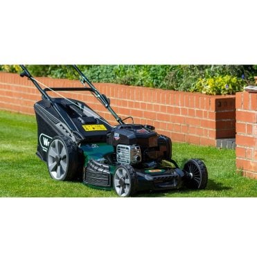 Webb Supreme 53cm (21") Self Propelled High Wheel Petrol Rotary Lawnmower (Briggs & Stratton Engine)
